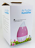 Увлажнитель воздуха 3л Air Purifier humidifier синий, фото 2