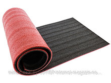  Фитнес-коврик 180х50 см черно-красный