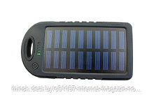 Портативное зарядное устройство на солнечных батареях с фонариком 5000mAh SiPL