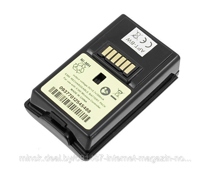 Аккумулятор для XBOX 360 Black - фото 1 - id-p69190487