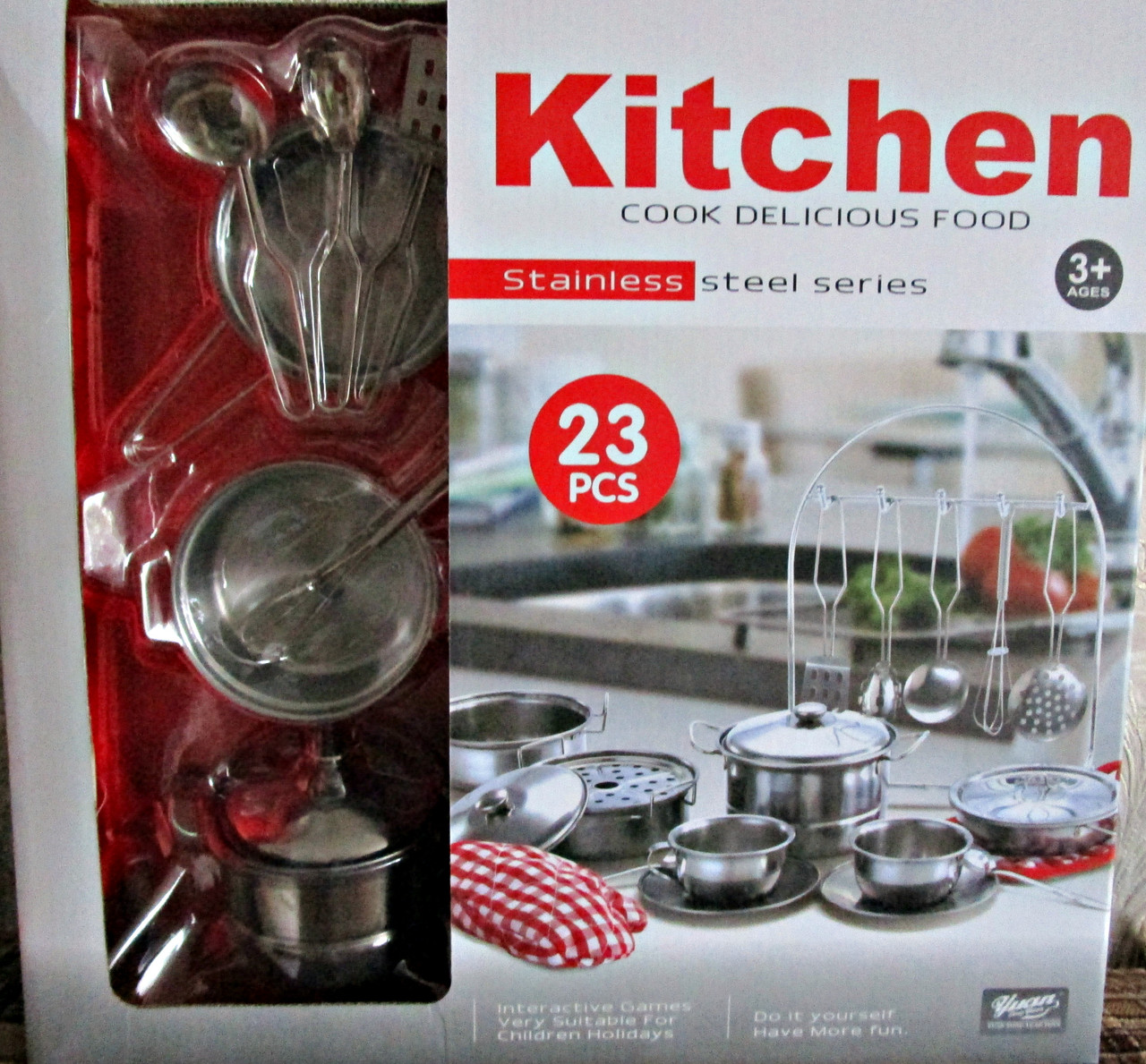 Игровой набор метал.посуды Kitchen 555 BX-009