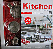 Игровой набор метал.посуды Kitchen 555 BX-009