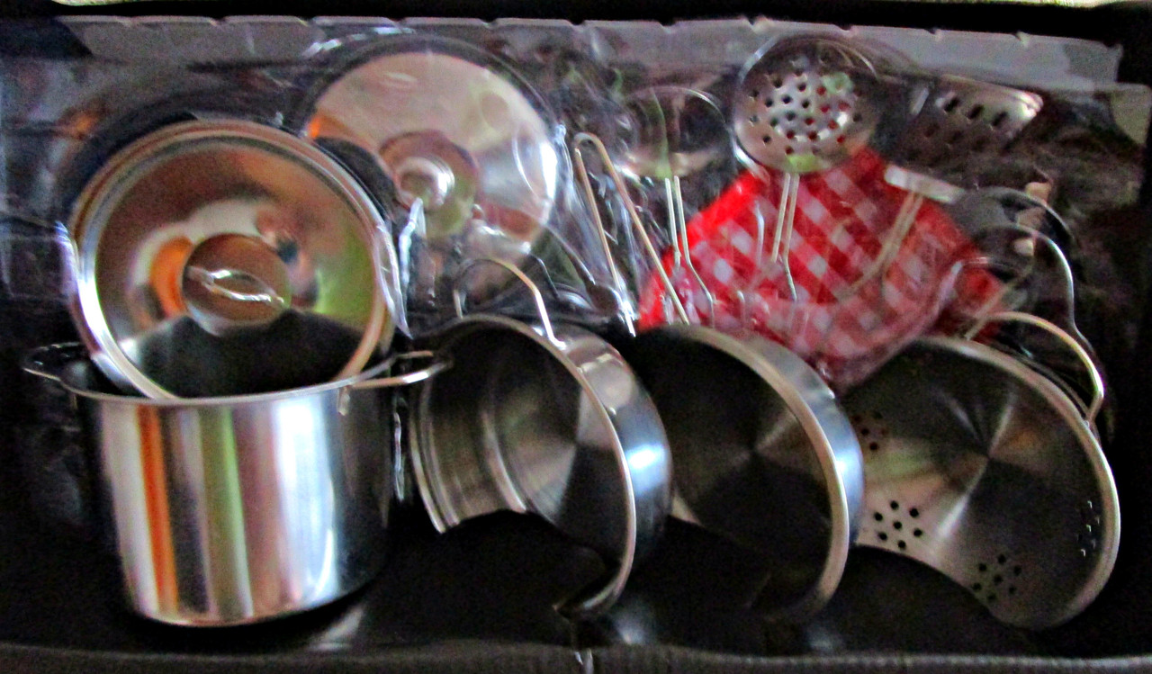 Игровой набор металлической посуды Metal Kitchen 555-BX001 - фото 2 - id-p69168520