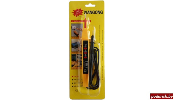 Тестер напряжения Diangong Voltage Tester 3 в 1 - фото 1 - id-p69195711