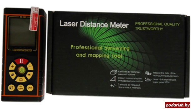 Лазерный дальномер Laser Distance Meter H-60 - фото 4 - id-p69195717