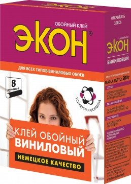 Клей обойный ЭКОН Виниловый - фото 1 - id-p69217147