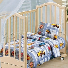 Комплект постельного белья детский в кроватку Ретро