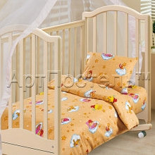 Комплект постельного белья детский в кроватку Облачко