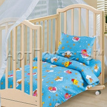 Комплект постельного белья детский в кроватку Облачко