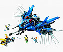 Конструктор Ниндзяго муви 06050 Самолёт-молния Джея, аналог лего ниндзяго муви 70614, фото 4