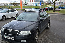 Багажник Атлант для Skoda Octavia А5, 2004-2012 (крыловидная дуга)
