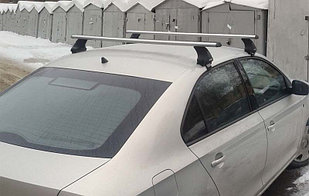Багажник Атлант для Skoda Rapid седан 2014-... аэродуги