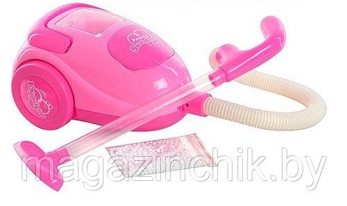 Детский игрушечный пылесос Vacuum Cleaner 0925 розовый, свет, звук - фото 1 - id-p69233171