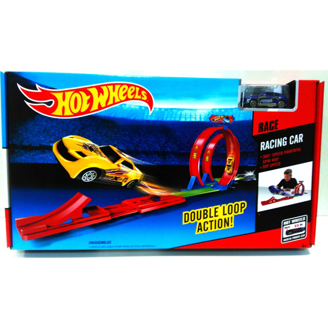 Трек Хот Вилс двойное кольцо (Hot Wheels) HW02 - фото 1 - id-p69233526