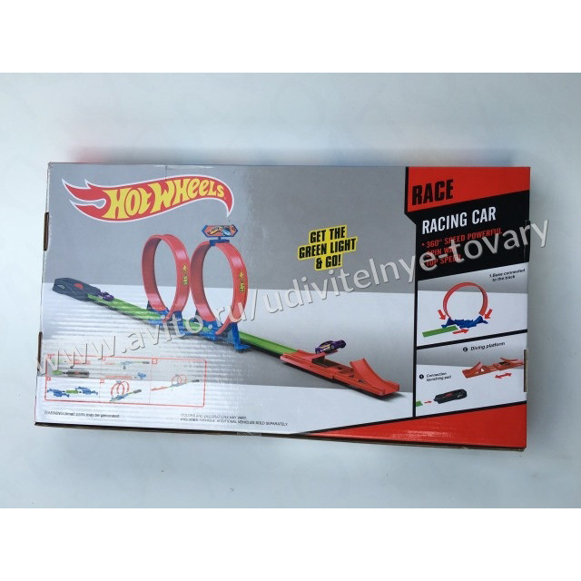 Трек Хот Вилс двойное кольцо (Hot Wheels) HW02 - фото 3 - id-p69233526