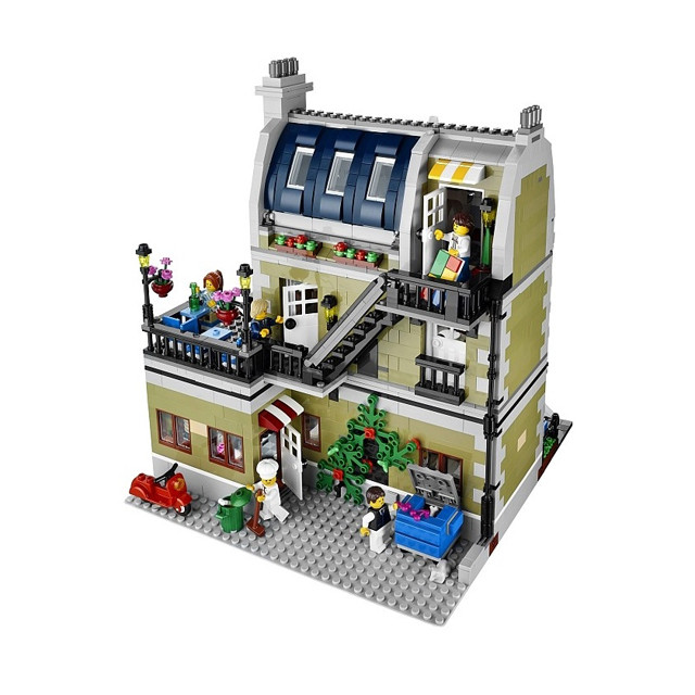 Конструктор Lele 30007 Creators Парижский Ресторан (аналог Lego Creator Exclusive 10243) 2469 деталей - фото 4 - id-p69234802