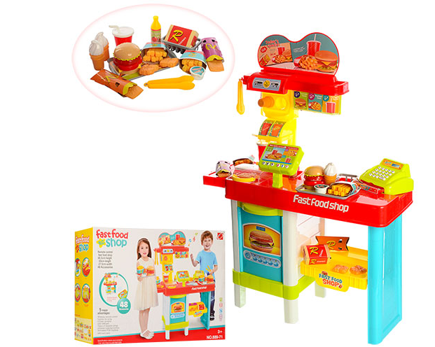 Детский игровой набор кухня арт. 889-71 "Фаст-фуд"
