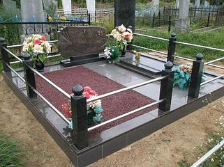 Ограды из гранита, металла