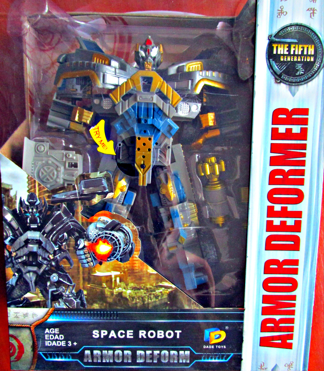 Робот Трансформер Space Robot Armor Deform Dade toys - фото 1 - id-p69240133