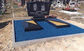 Памятники горизонтальные для Двоих