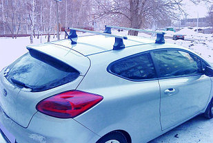 Багажник Атлант для Kia Ceed хетчбек (5dr) 2006-2012, с 2012г.- (прямоугольная дуга)