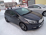 Багажник Атлант для Kia Ceed хетчбек (5dr) 2006-2012, c 2012г.- (крыловидная дуга), фото 6