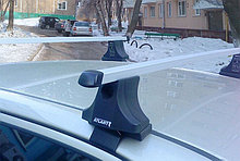 Багажник Атлант для Kia Cerato1, хечбэк, 2004-2009 (прямоугольная дуга)