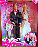 Детская кукла "невеста Anlily с женихом" арт.99026