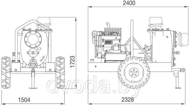 Габаритные размеры Varisco JD10-305