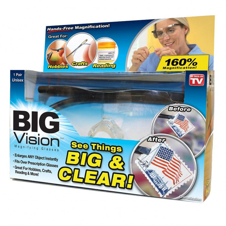 Увеличительные очки Big Vision (Биг Вижн) - фото 1 - id-p69242462