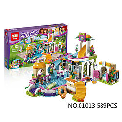 Конструктор Lepin 01013 Girls Club "Летний бассейн в Хартлейк" (аналог LEGO Friends 41313) 589 деталей