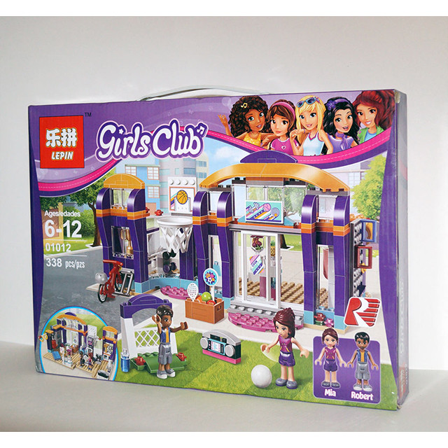 Конструктор Lepin 01012 Girls Club "Спортивный центр" (аналог LEGO Friends 41312) 338 деталей