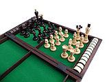 Шахматы-шашки ручной работы арт 165, фото 6