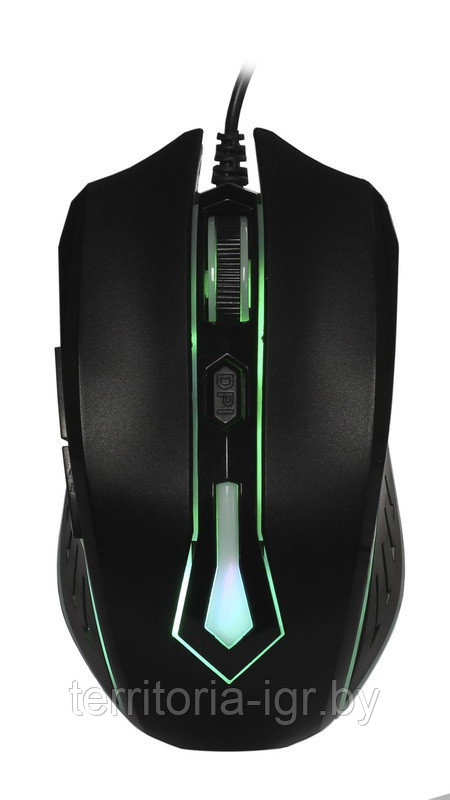 Оптическая игровая мышь с подсветкой RUSH SBM-712G-K черный Smartbuy - фото 3 - id-p69254547