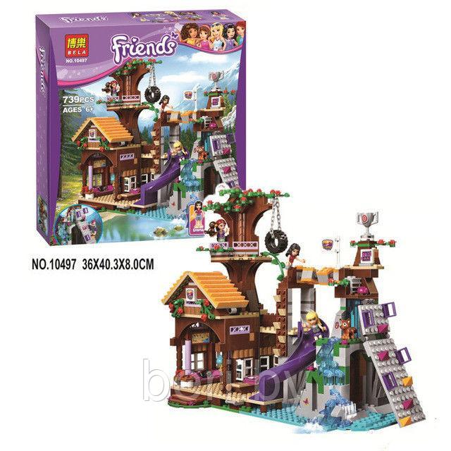 Конструктор Bela Friends 10497 "Спортивный лагерь: дом на дереве" 739 деталей (аналог LEGO  41122)