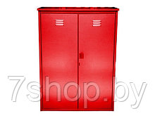 Шкаф для газовых баллонов на 2 баллона 50л (Красный)