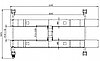 4-х стоечный электрогидравлический подъемник адаптированный под стенд "РАЗВАЛ-СХОД" (5т) + траверса 2т, фото 2