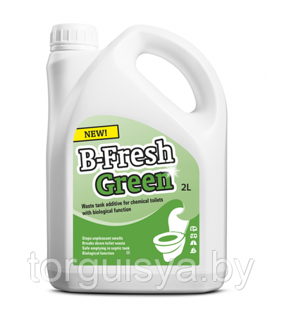 Жидкость для биотуалета B-Fresh Green 2 л (нижний бак) - фото 1 - id-p69280403