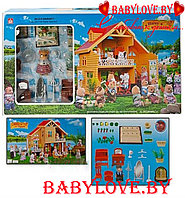 Игровой набор домик с аксессуарами Happy Family  ZYB-B0559