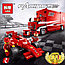 Конструктор Lepin 21022 Racing "Грузовик Ferrari" (аналог Lego Racers 8185) 554 детали, фото 6