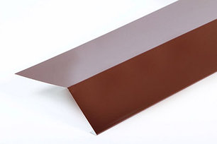 Планка карнизная коричневая 2000x108x60 мм., фото 2