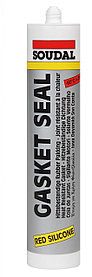 Герметик Gasket Seal Высокотемпературный силикон SOUDAL 310 мл.