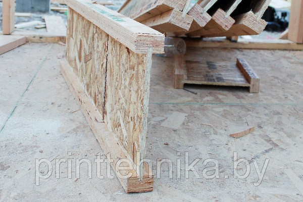 Балка деревянная БД-ЕС - 450 (Полка -90х45). Длина до 6 метров - фото 4 - id-p65989369