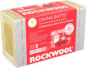 Теплоизоляция Rockwool Сауна Баттс 50 мм, 40 кг/м3, 4.8 м2/уп