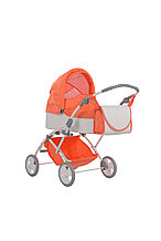 Кукольная коляска Laret MINI  06  оранжевый