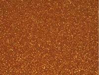 Фоамиран глиттерный оранжевый, 20x30 см.,толщина 2 мм (GEVA011)