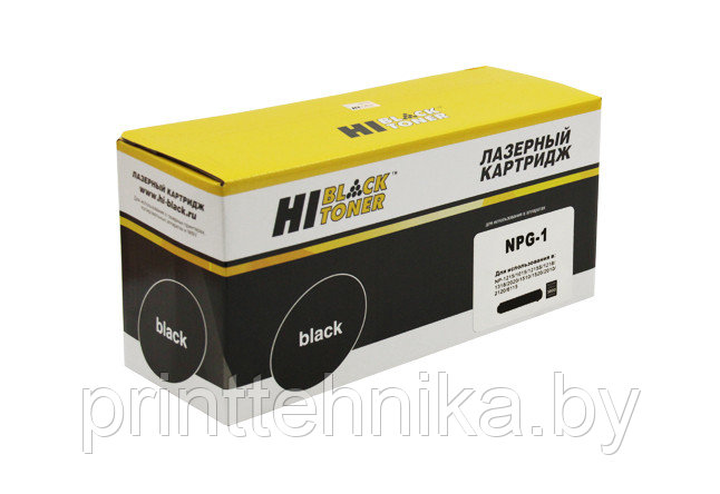 Тонер-картридж Hi-Black (HB-NPG-1) для Canon NP 1215/1550/2020/6317/6416, туба, 3,8K