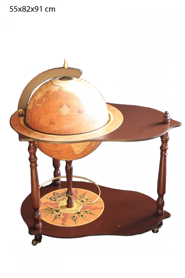 Глобус-бар напольный со столиком Zoffolli Michelangelo - фото 2 - id-p69329827