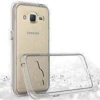Чехол-накладка для Samsung j200 Galaxy j2 (силикон) прозрачный