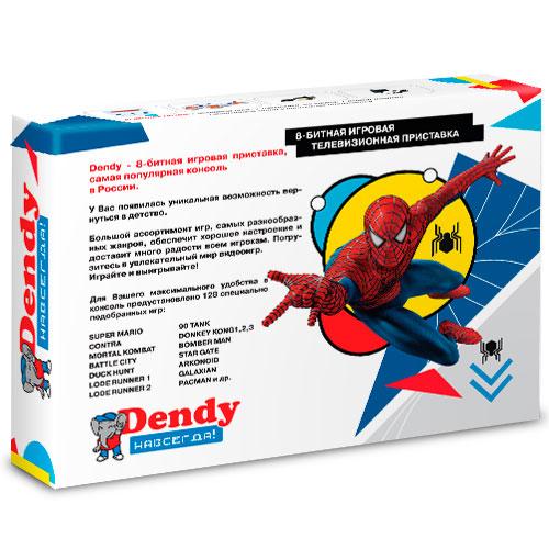 Игровая приставка DENDY Spider-Man (80 встроенных игр, 8 bit, 1 джойстик) - фото 2 - id-p69346475